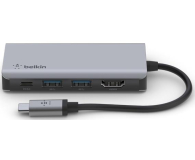 BELKIN Adapter USB-C 4in1 Multiport AVC006btSGY - 1121660 - zdjęcie 2